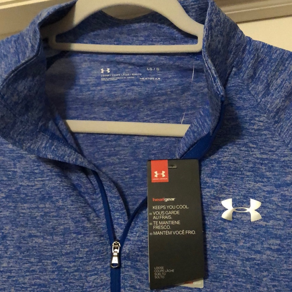 Under Armour 1/2 Zip Shirt Large